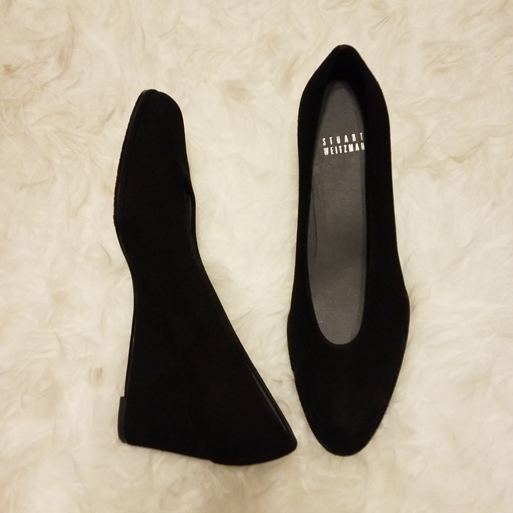 Stuart Weitzman Classic Wedges (size: 6.5)